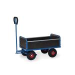 Char à bras léger avec ridelles et roues gonflables 500 kg - AVMD