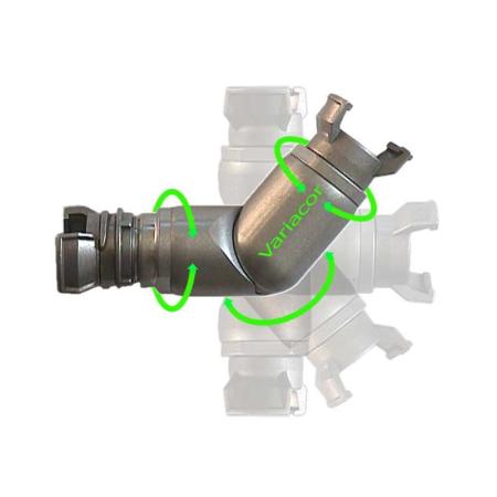 Raccord orientable pour lance incendie Variacor® - série DV