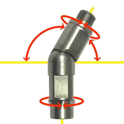 Raccord ergonomique pour tuyau haute pression - MID VARIACOR