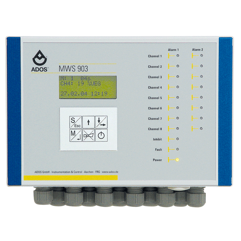 Achat Appareils de détection de gaz multicanal MWS 906/MWS 903