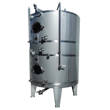 Cuve vinicole compartimentée - acier inoxydable 316L