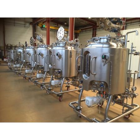 Achat Cuve de process fixe ou mobile - acier inoxydable