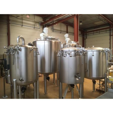 Prix Cuve de process fixe ou mobile - acier inoxydable