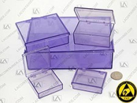Vente Boîtes plastiques antistatiques à charnières (STAR PACK)