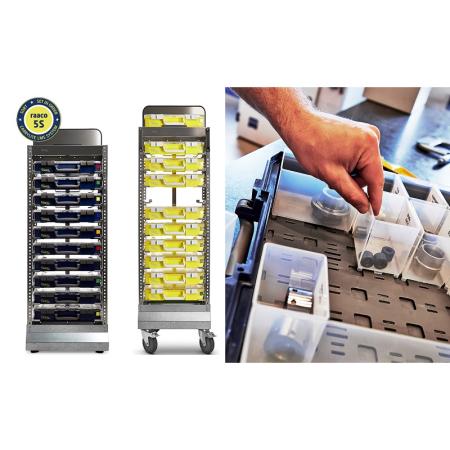 Devis Mallette d'assortiment Carry-Lite LMS - double couvercle transparent