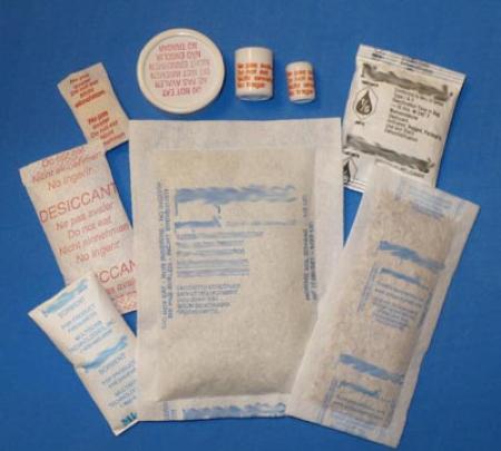 Sachet déshydratant pour emballage industriel