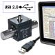 Couplemètre dynamique à interface USB et logiciel RT2USB