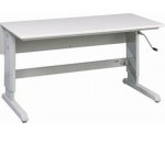 Table réglable en hauteur par manivelle - TRESTON