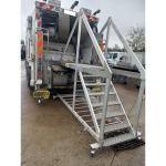 Plateforme de maintenance pour BOM / camion benne à ordures Réf. PF1 SP-V - ABA ECHELLES