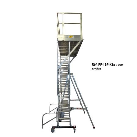 Achat Plateforme mobile réglable en hauteur à déport latéral Réf. PF1 SP-X1