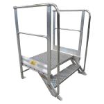Estrade fixe grande largeur pour accès machine Réf. 15/821A - ABA ECHELLES