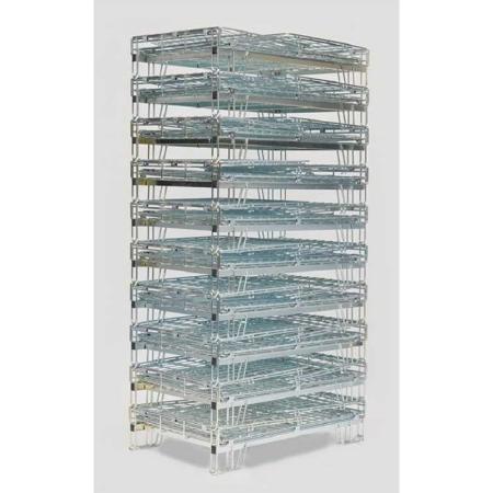 Achat Caisse-palette repliable en fil métallique 800x1200
