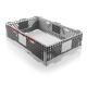 Réhausse plastique pliable pour palette 800x1200