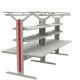 Mobilier technique "ilôt" multiposte R&D