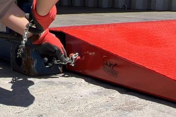 Prix Rampe pour container AZ RAMP HCRN-06 GALVA