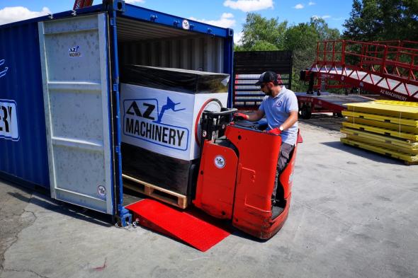 SAV Rampe pour container AZ RAMP HCRN-06 GALVA