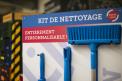 Vente Poste de propreté 5S fixe, sur roulettes ou mural - Kit entretien d'atelier (FACTOPSIS)