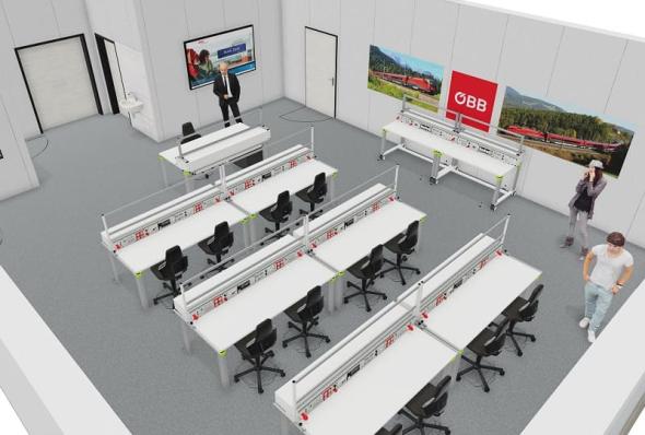 Vente Mobilier pour travaux pratiques électroniques ELNEOS (ERFI SYSTEMES)