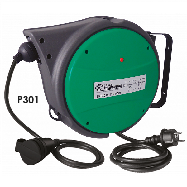 Devis Enrouleurs électriques à rappel automatique 3G1,5² - carter plastique fermé