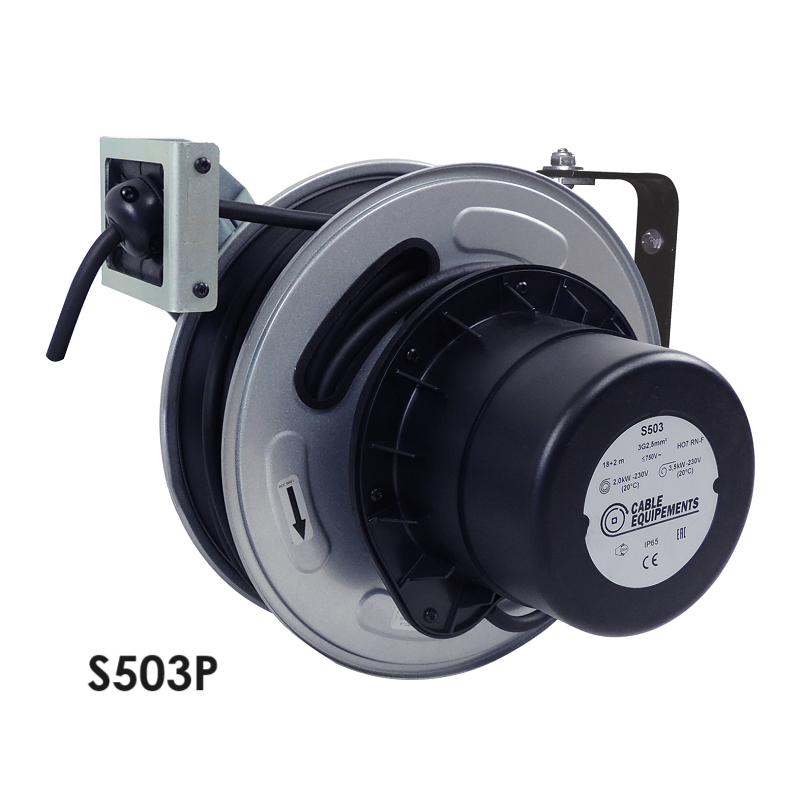 Achat Enrouleur électrique industriel acier 3G2,5² - IP65