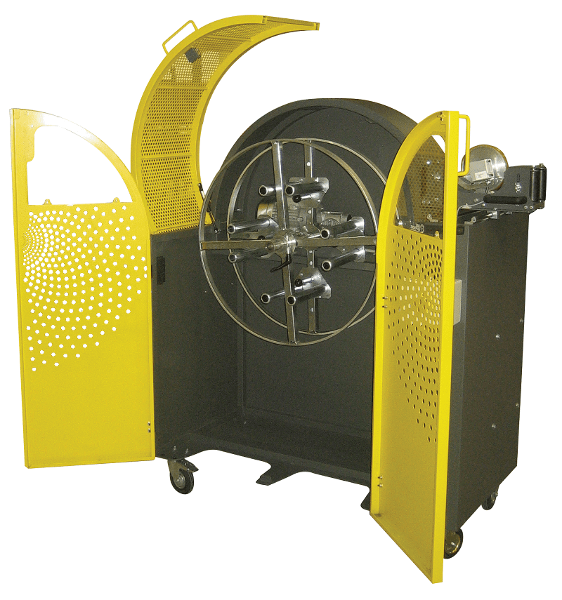 Machine enrouleuse de câble - couronne et petit touret MOTO COCCI© - CABLE EQUIPEMENTS